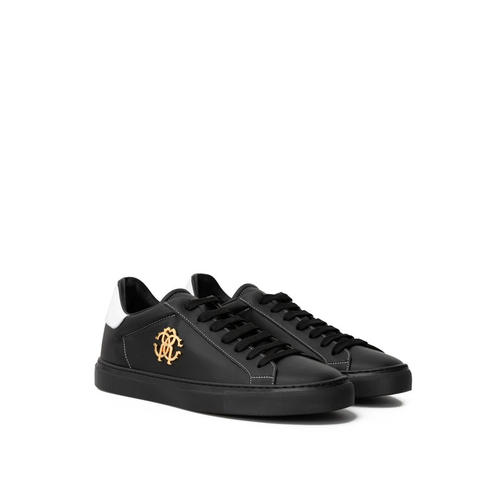  - Black Leather Sneaker