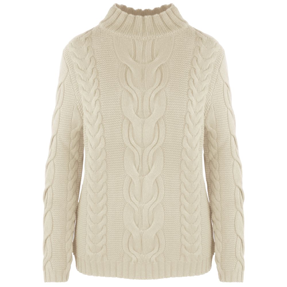  - Beige Wool Sweater