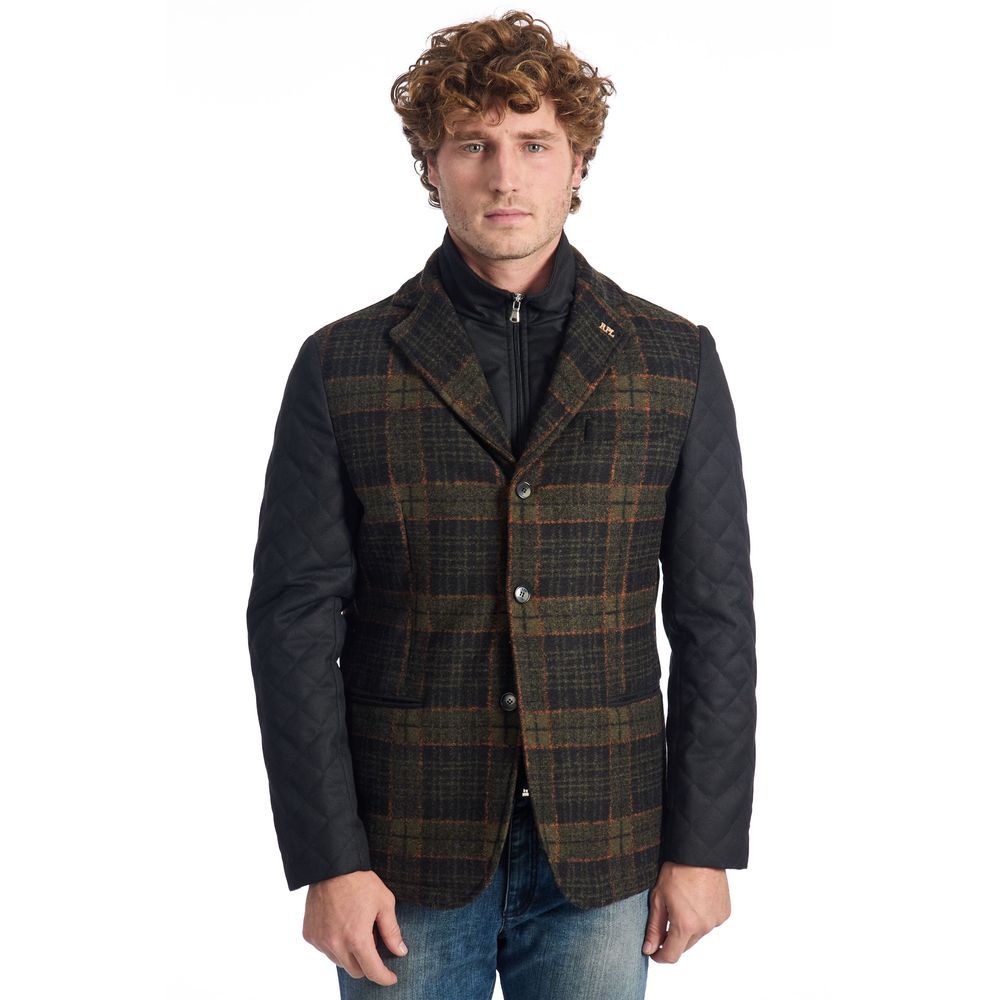 Brown Wool Jacket - The Luxe Alliance