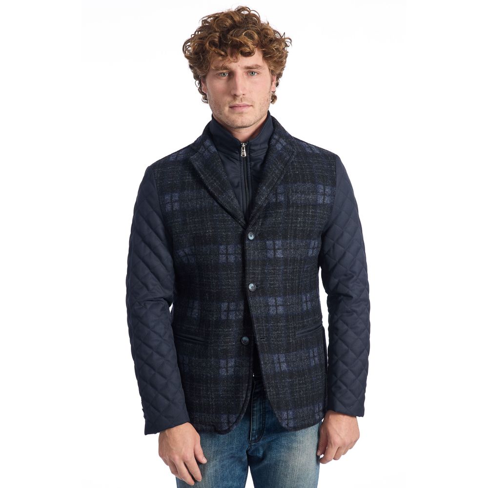 Blue Wool Jacket - The Luxe Alliance