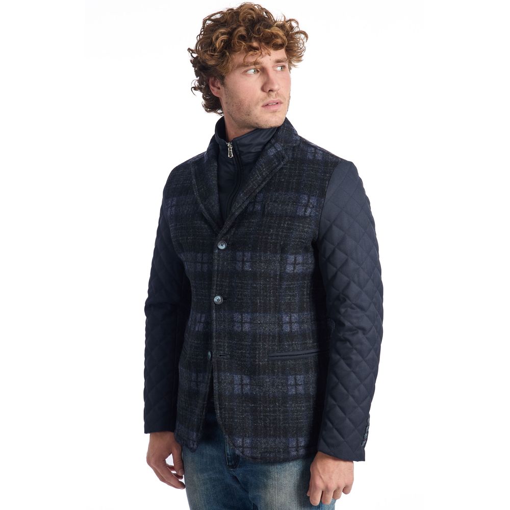 Blue Wool Jacket - The Luxe Alliance