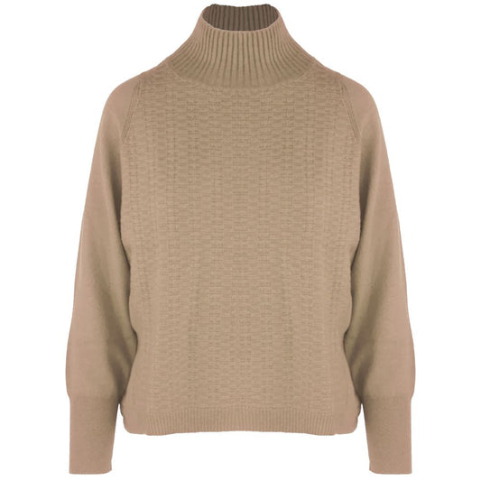 Brown Cashmere Sweater - The Luxe Alliance