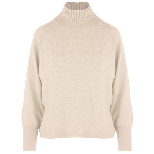 Beige Cashmere Sweater - The Luxe Alliance