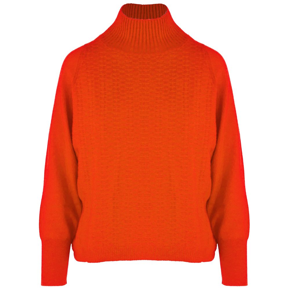 Orange Cashmere Sweater - The Luxe Alliance