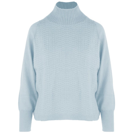 Light Blue Cashmere Sweater - The Luxe Alliance