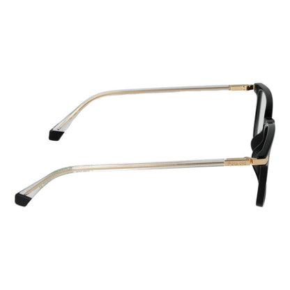 Polaroid Men's Optical Glasses – Black Square Full-Rim Frame, 52mm