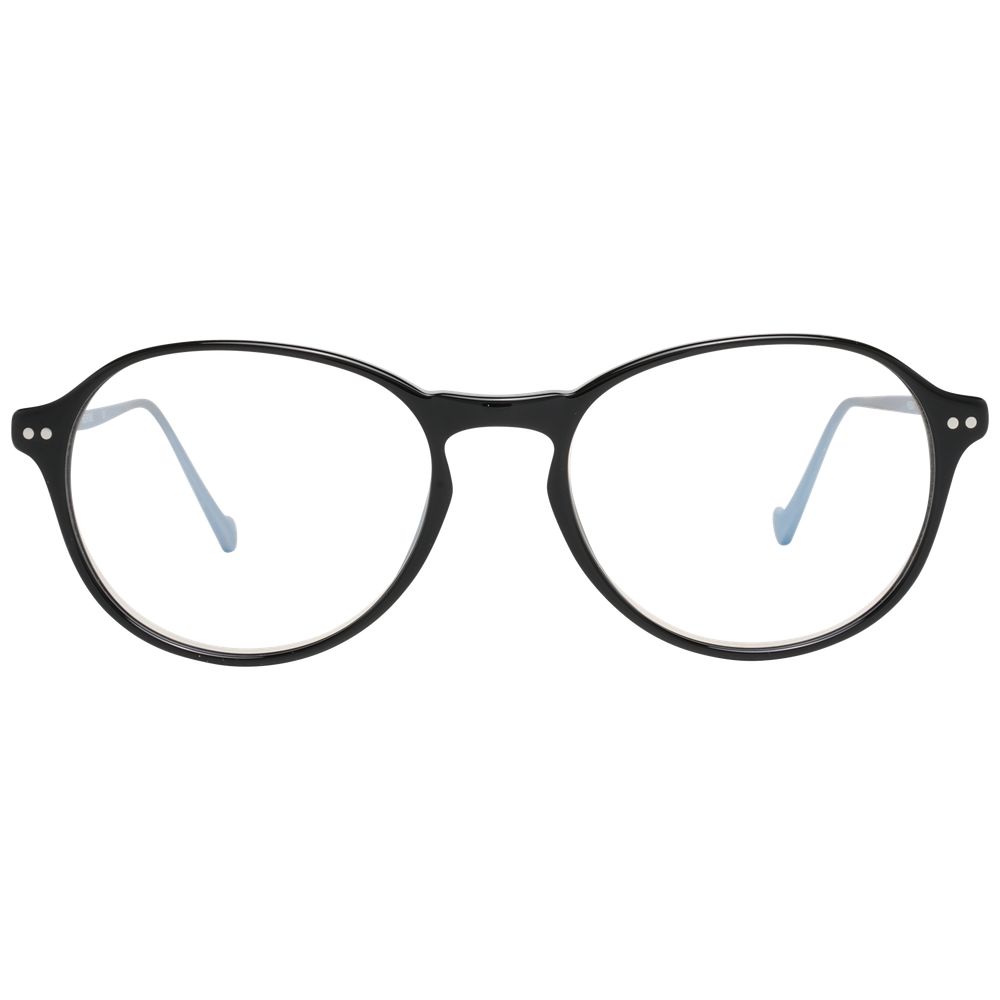 Hackett Men's Black Optical Frames – Round Design, 51mm