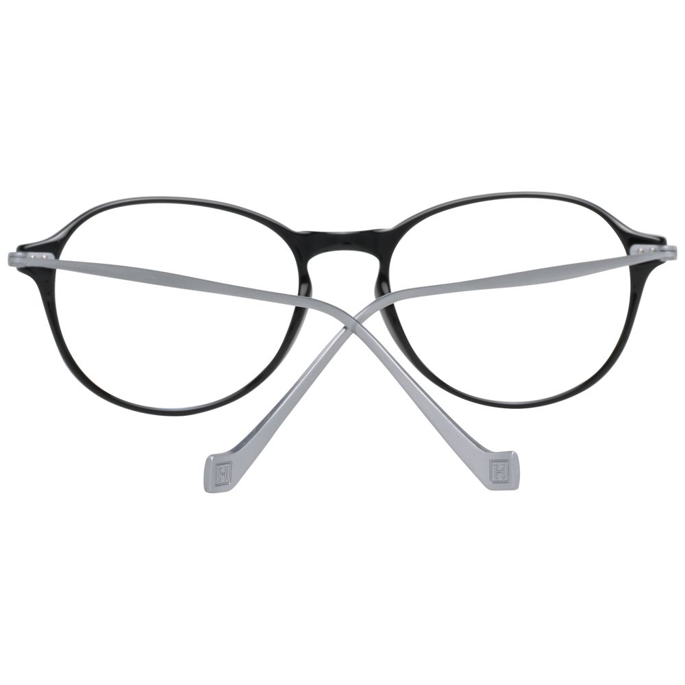 Hackett Men's Black Optical Frames – Round Design, 51mm