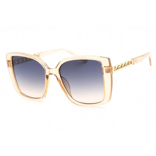 Guess Women’s Transparent Resin Sunglasses – Blue Gradient, 57mm