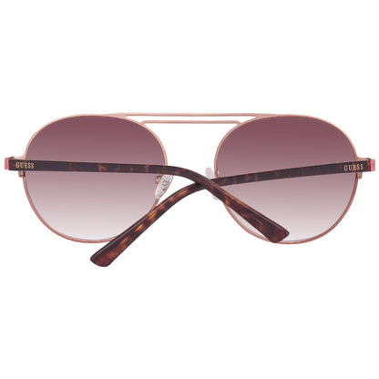 Guess Unisex Sunglasses – Pink Acetate Frame with Gradient Lenses, 55mm
