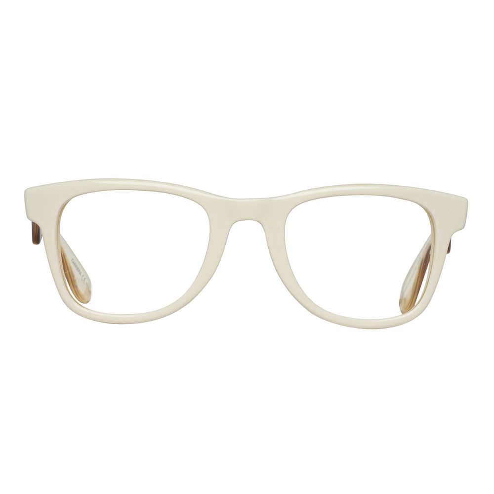 Carrera White Plastic Sunglasses – Stylish Unisex Design with 50mm Lenses
