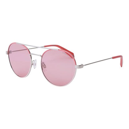 Polaroid Multicolor Sunglasses – Pink Metal Frame, 55mm