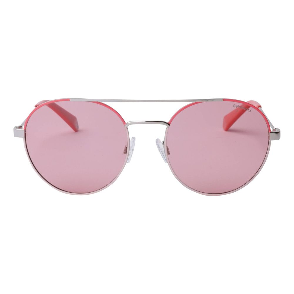 Polaroid Multicolor Sunglasses – Pink Metal Frame, 55mm