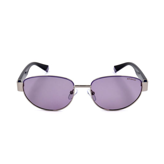 Polaroid Black Polycarbonate Sunglasses – Unisex 54mm Polarized Lenses