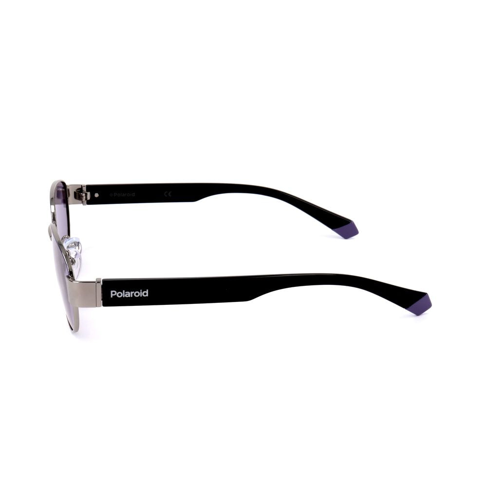Polaroid Black Polycarbonate Sunglasses – Unisex 54mm Polarized Lenses