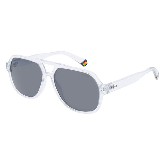 Polaroid Unisex Transparent Polycarbonate Sunglasses
