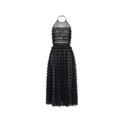  - Black Polyester Dress