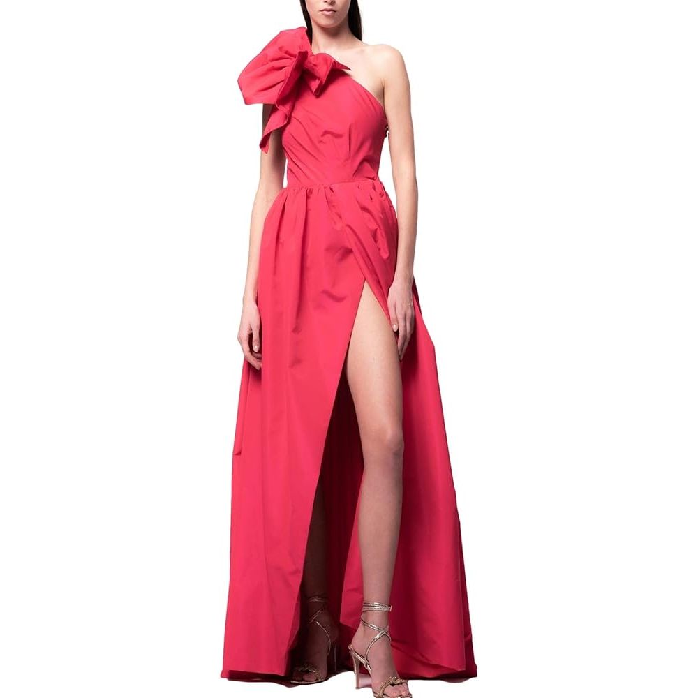 Red Polyester Dress - The Luxe Alliance