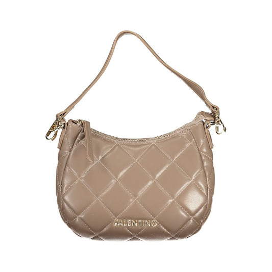 Brown Polyethylene Handbag - The Luxe Alliance