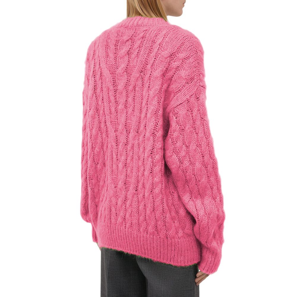 Pink Acrylic Sweater - The Luxe Alliance