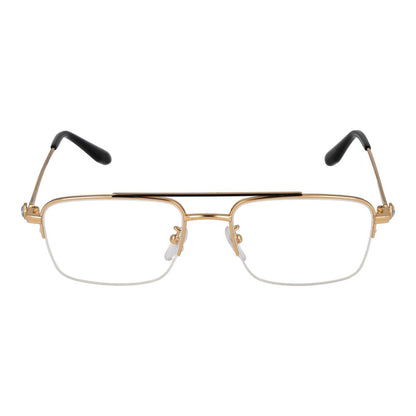 BMW Gold Men's Optical Frames – Half-Rim, 54mm