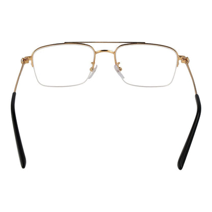 BMW Gold Men's Optical Frames – Half-Rim, 54mm