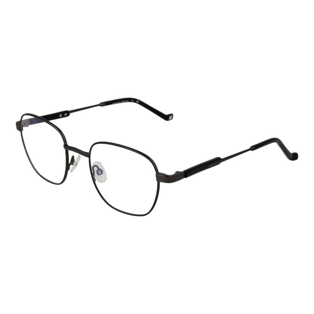 Hackett Gray Men’s Optical Frames – Gunmetal Square Frame, 51mm