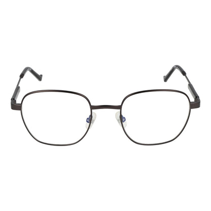 Hackett Gray Men’s Optical Frames – Gunmetal Square Frame, 51mm