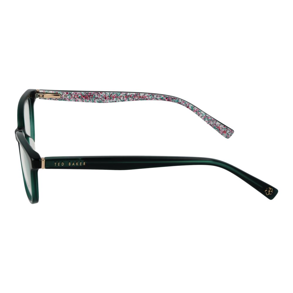 Ted Baker Women's Optical Glasses – Green Rectangle Frame, 49mm