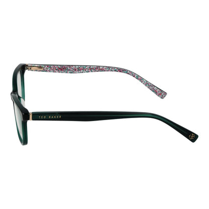 Ted Baker Women's Optical Glasses – Green Rectangle Frame, 49mm