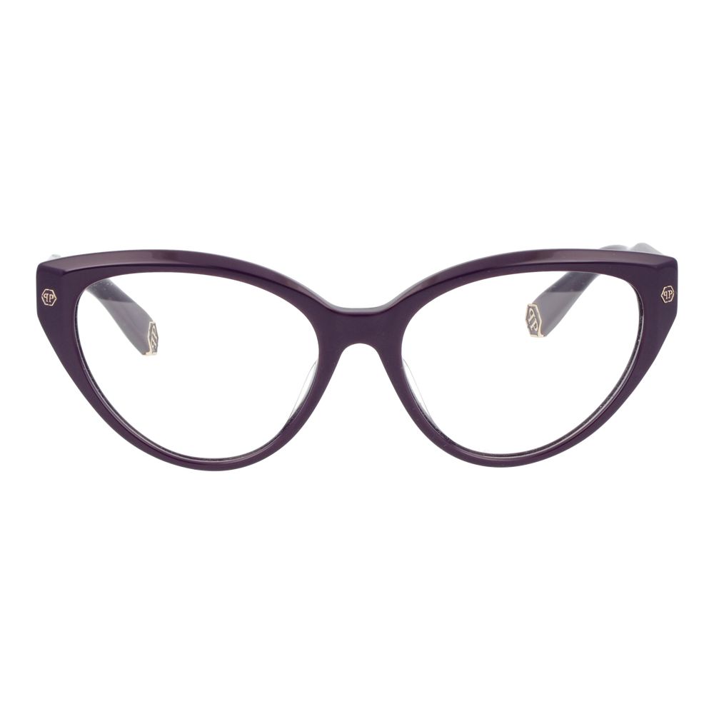Philipp Plein Women’s Cat Eye Optical Frames – Purple Full-Rim
