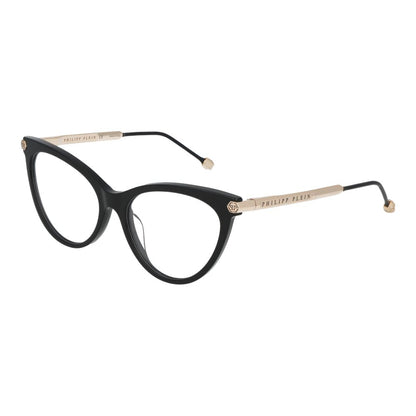 Philipp Plein Women’s Optical Frames – Black Cat Eye Style