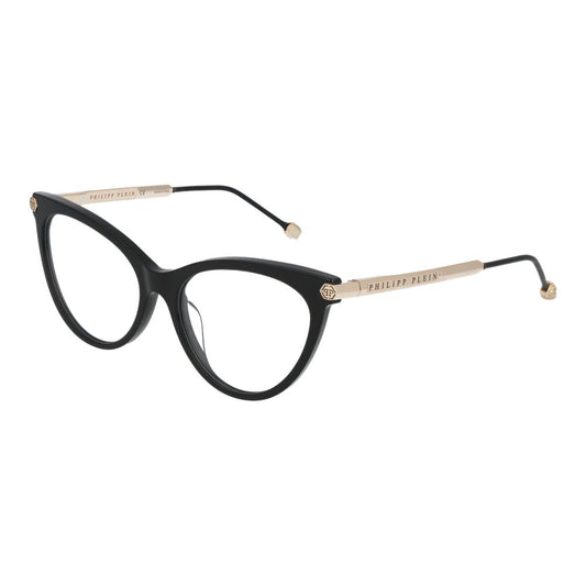 Philipp Plein Women’s Optical Frames – Black Cat Eye Style