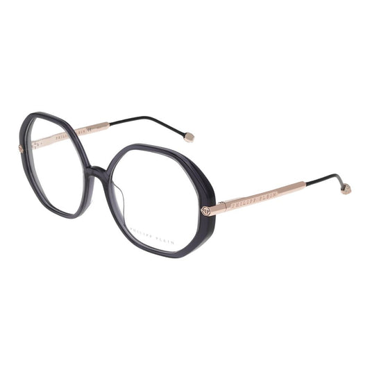 Philipp Plein Women’s Optical Frames – Grey Full-Rim, 56mm
