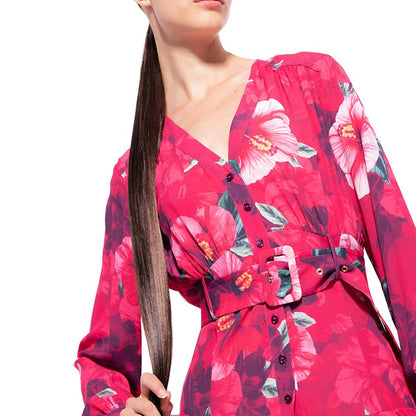  - Fuchsia Viscose Dress