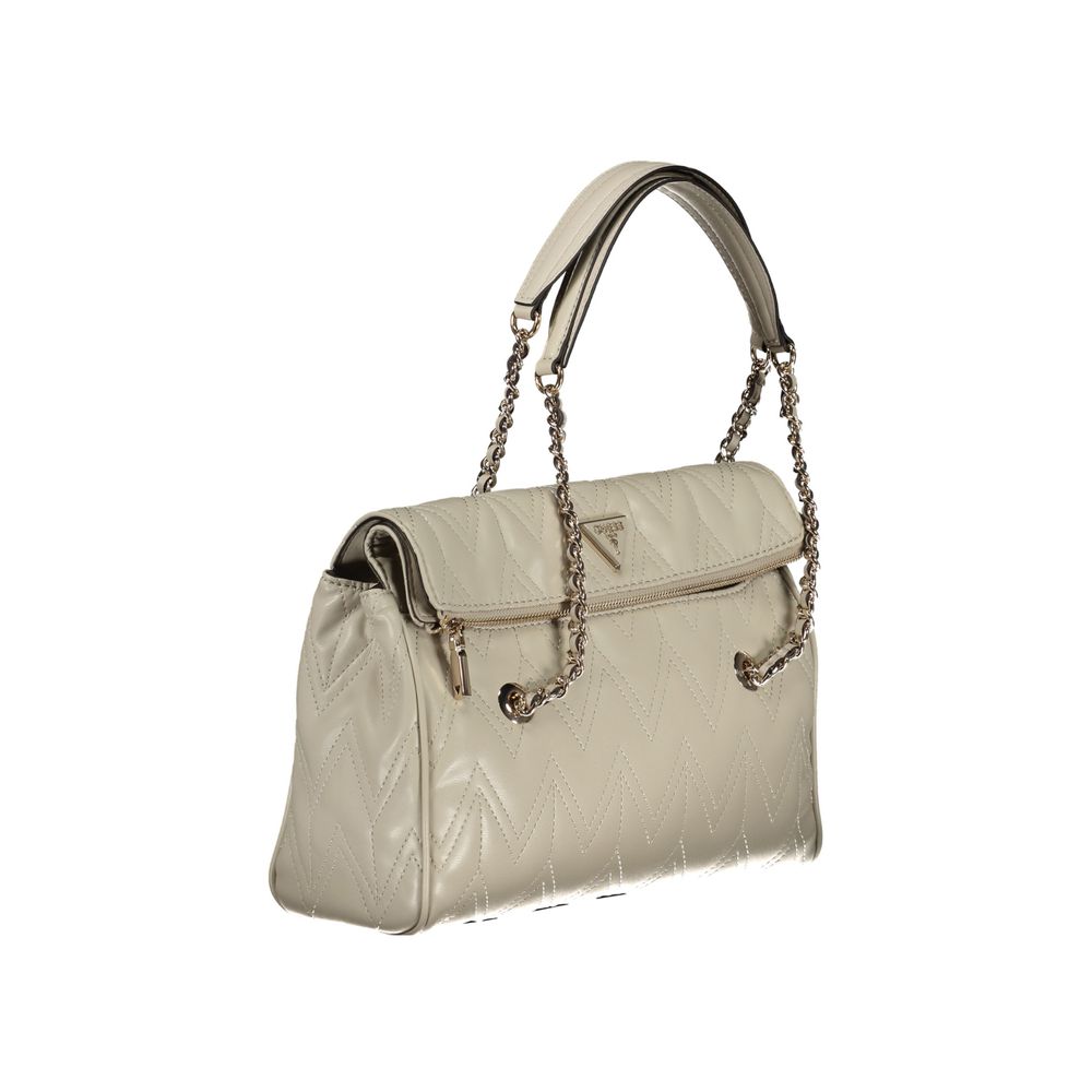  - Gray Polyethylene Handbag