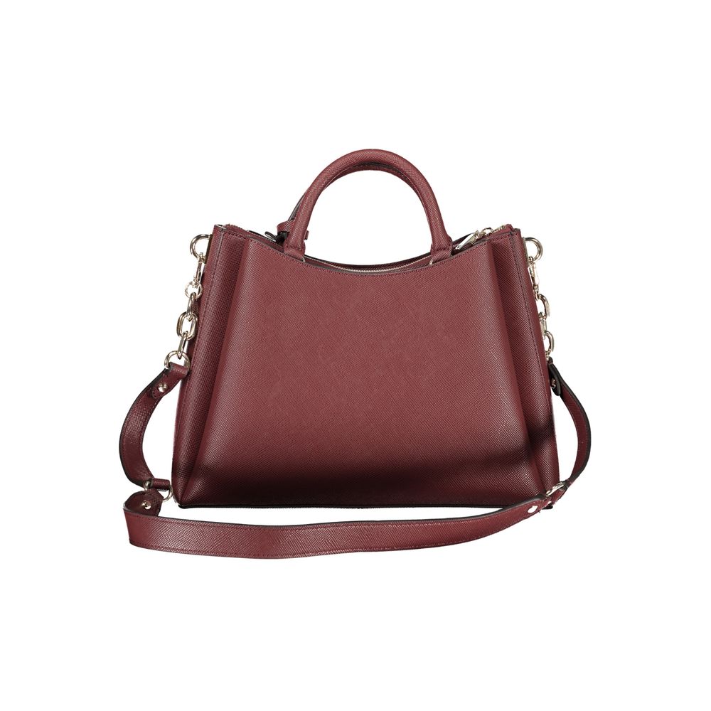  - Brown Polyethylene Handbag