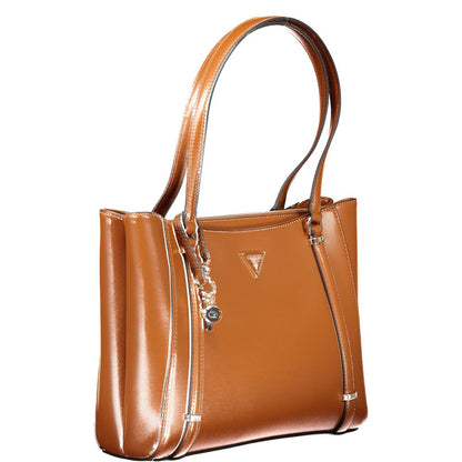  - Brown Polyethylene Handbag