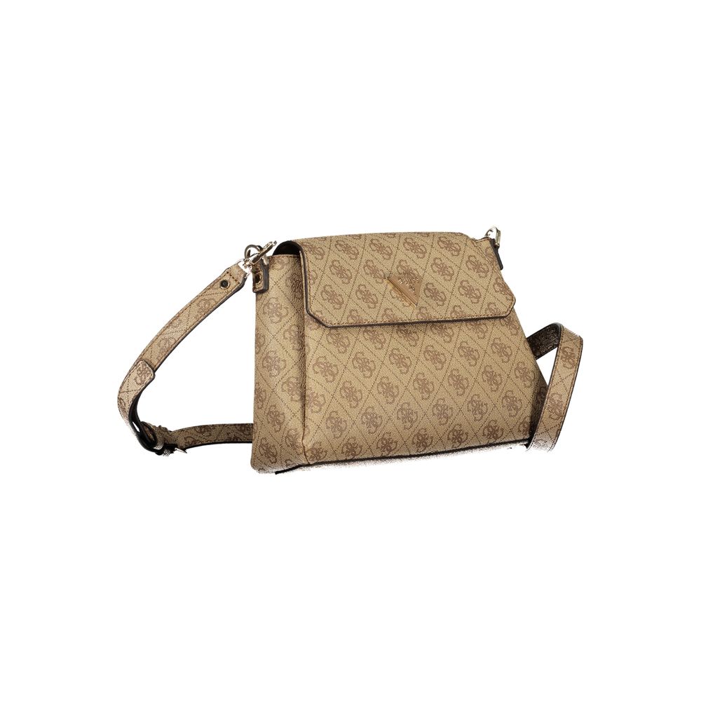 Beige Polyethylene Handbag