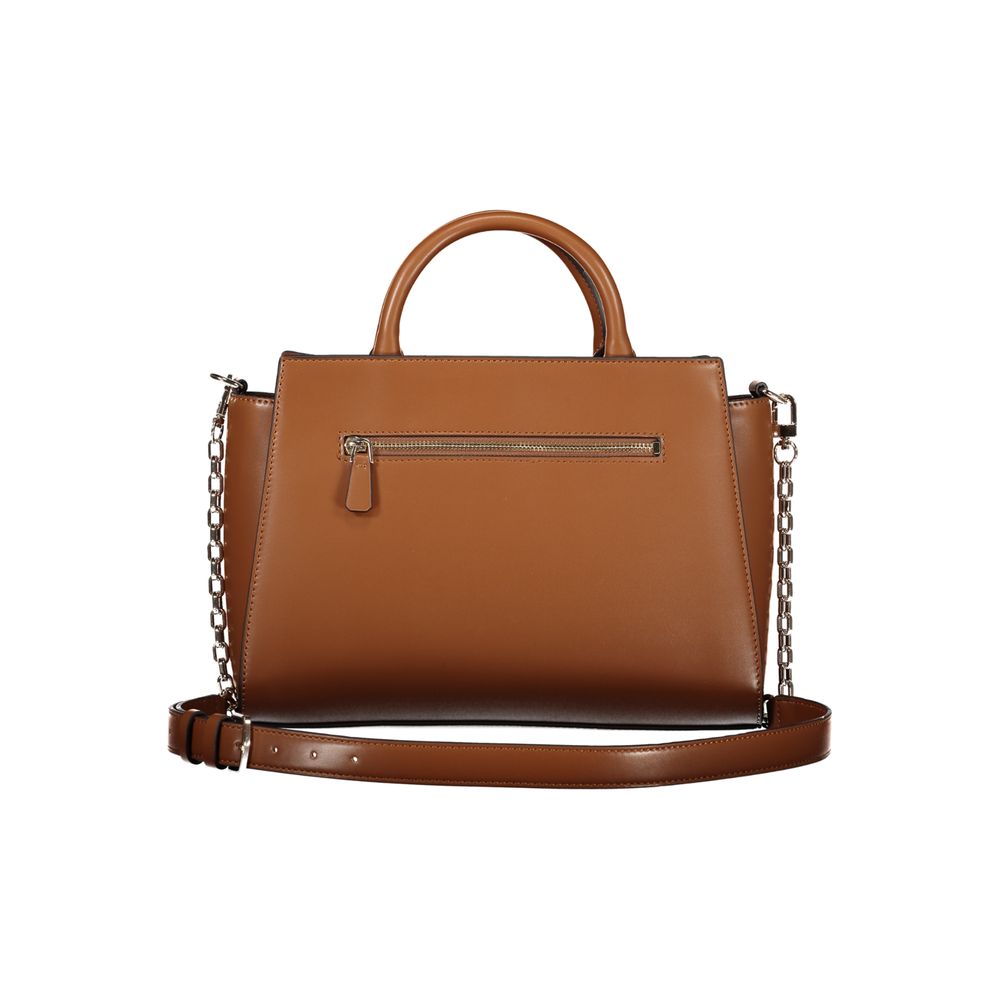  - Brown Polyethylene Handbag