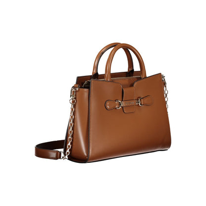  - Brown Polyethylene Handbag