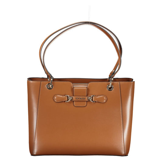  - Brown Polyethylene Handbag