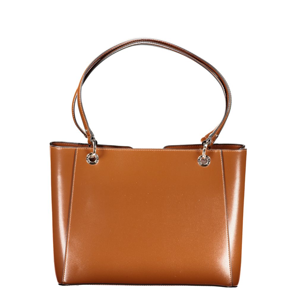  - Brown Polyethylene Handbag