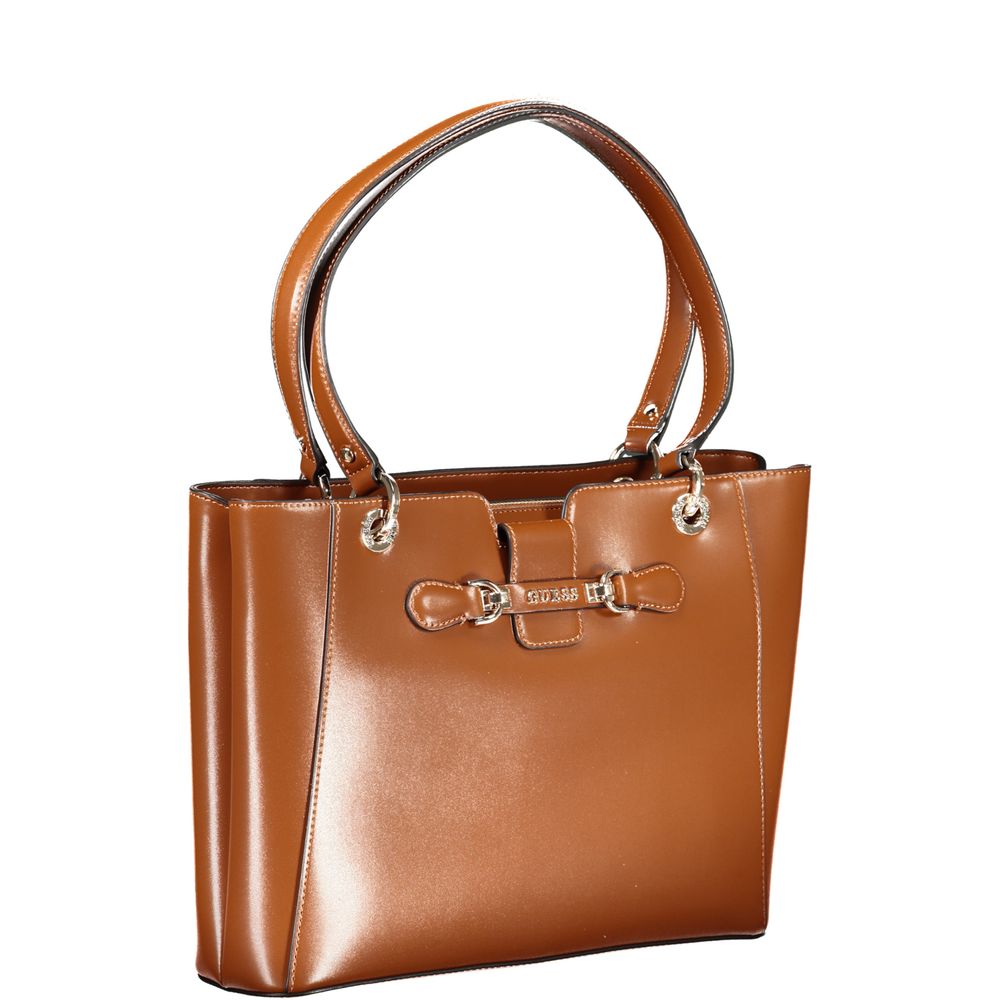  - Brown Polyethylene Handbag