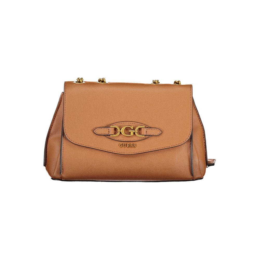 Brown Polyethylene Handbag