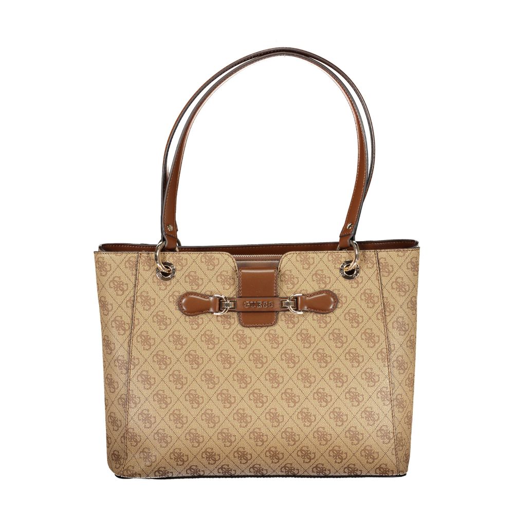  - Beige Polyethylene Handbag