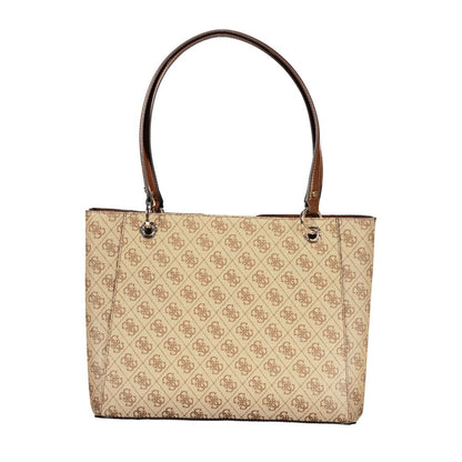  - Beige Polyethylene Handbag