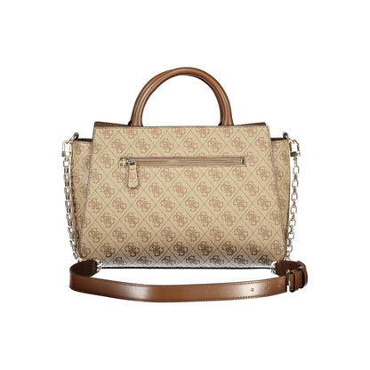  - Beige Polyethylene Handbag