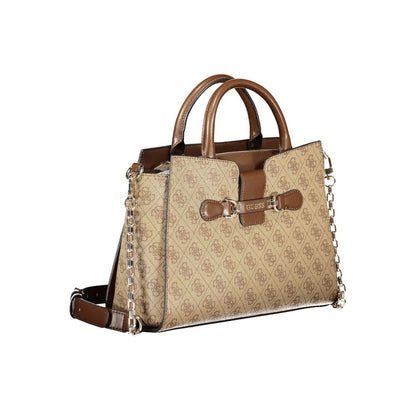  - Beige Polyethylene Handbag