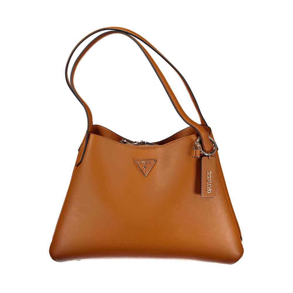  - Brown Polyethylene Handbag